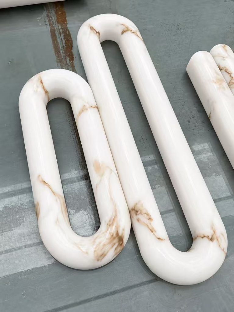 Real W6014 Marble Wall Light product photo, two-unit close-up detail