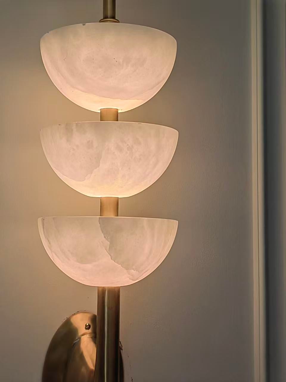 W6024 marble wall light