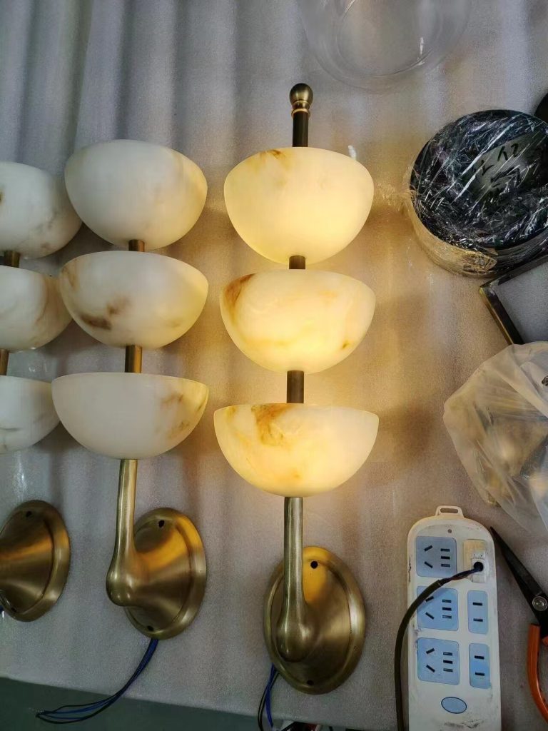 W6024 Marble Wall Light factory product photo