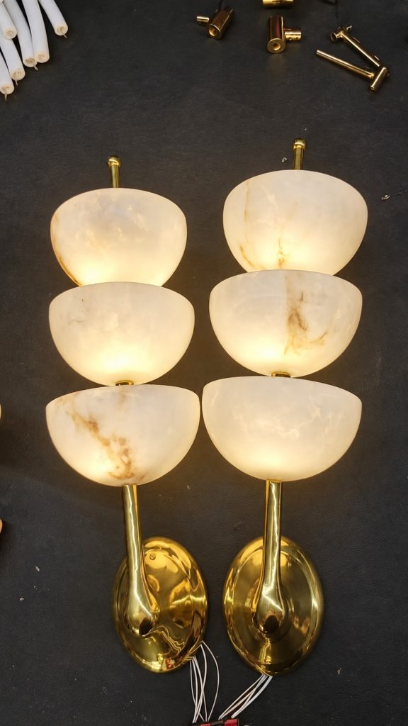 W6024 Marble Wall Light product display